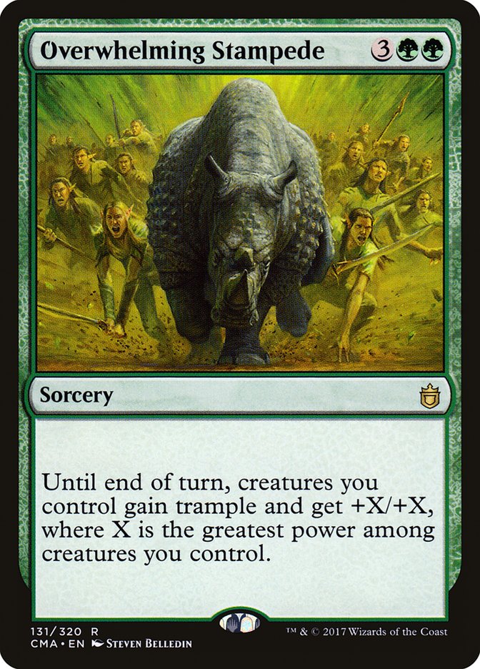 Overwhelming Stampede [Commander Anthology] | Gear Gaming Fayetteville