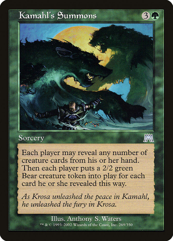 Kamahl's Summons [Onslaught] | Gear Gaming Fayetteville