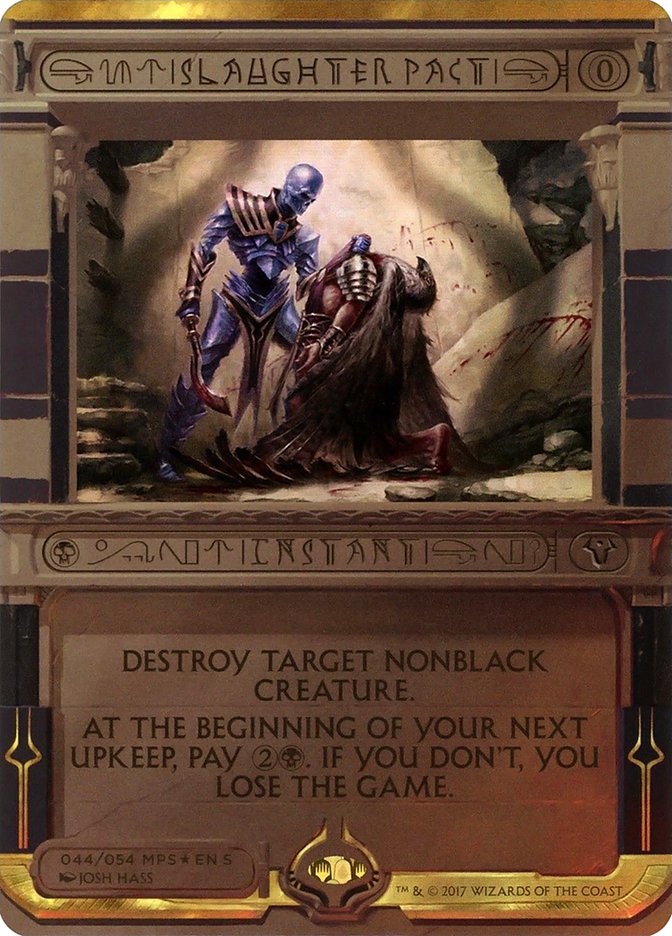 Slaughter Pact (Invocation) [Amonkhet Invocations] | Gear Gaming Fayetteville