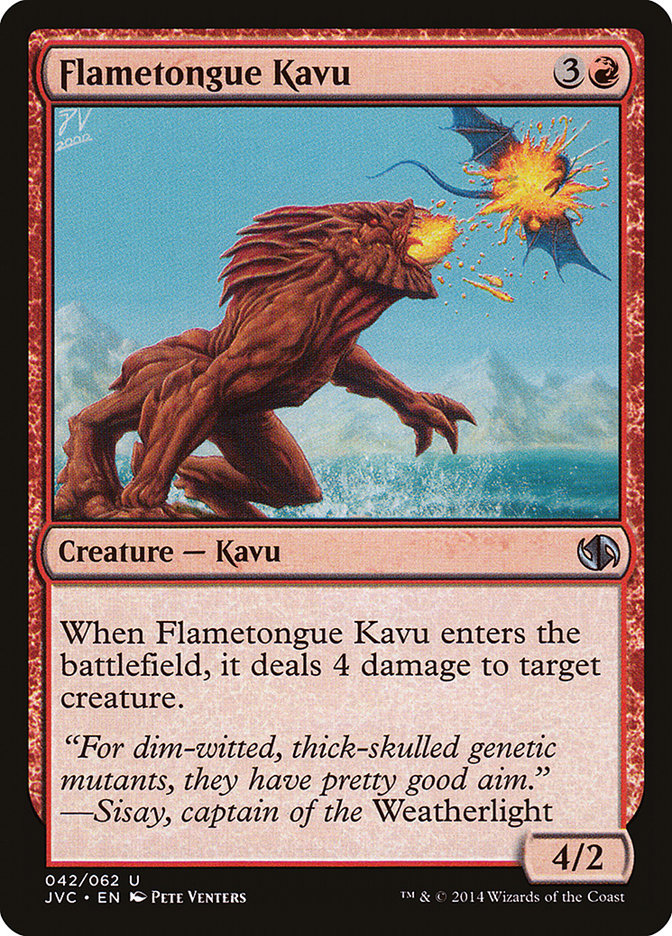 Flametongue Kavu [Duel Decks Anthology] | Gear Gaming Fayetteville