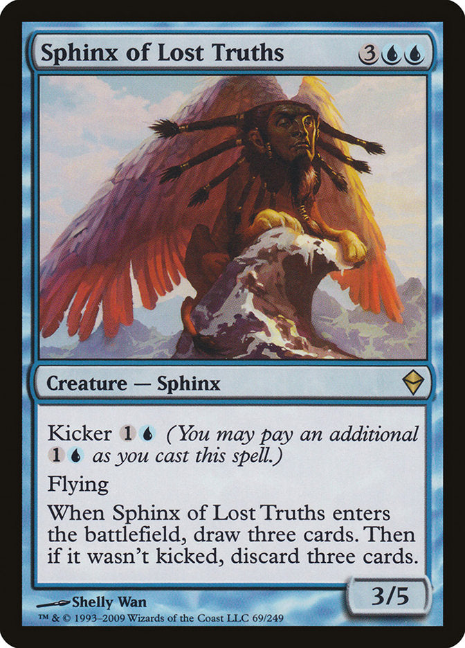 Sphinx of Lost Truths [Zendikar] | Gear Gaming Fayetteville