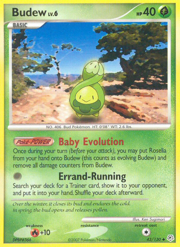 Budew (43/130) [Diamond & Pearl: Base Set] | Gear Gaming Fayetteville