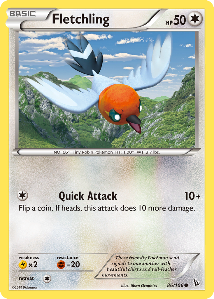 Fletchling (86/106) [XY: Flashfire] | Gear Gaming Fayetteville