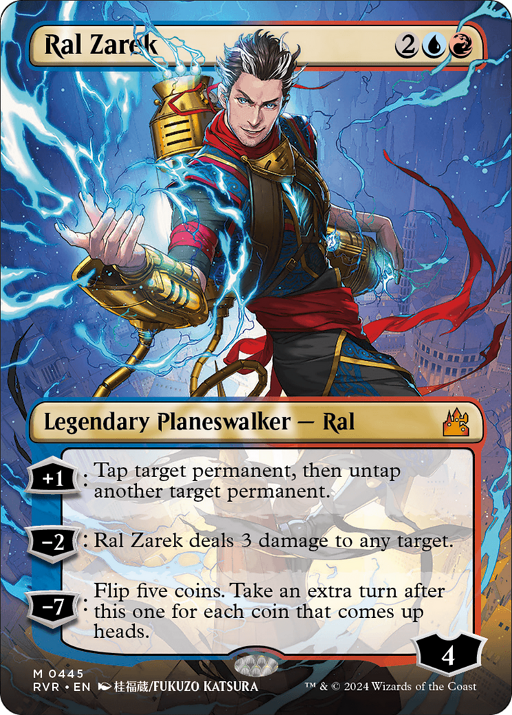 Ral Zarek (Anime Borderless) [Ravnica Remastered] | Gear Gaming Fayetteville