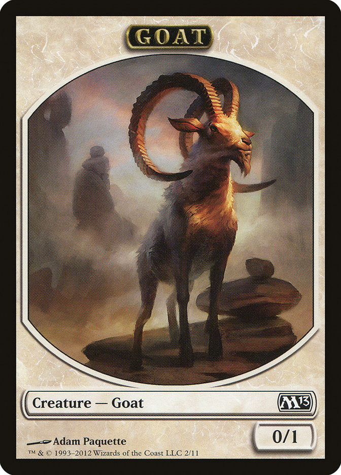 Goat Token [Magic 2013 Tokens] | Gear Gaming Fayetteville