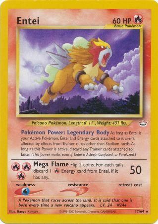 Entei (17/64) [Neo Revelation Unlimited] | Gear Gaming Fayetteville