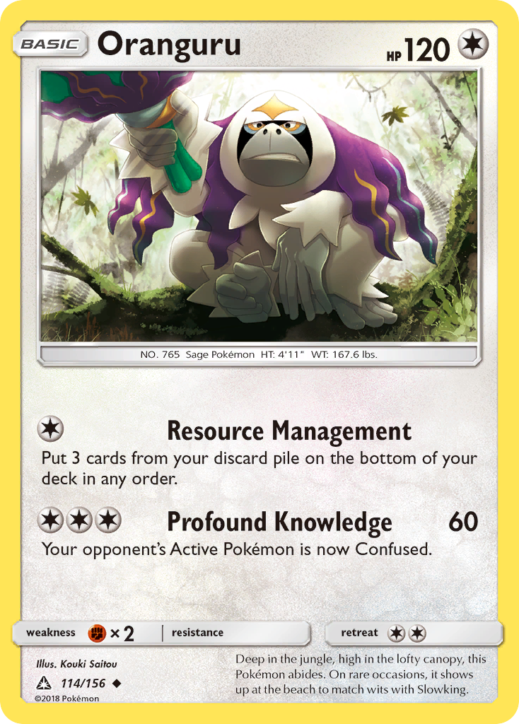 Oranguru (114/156) [Sun & Moon: Ultra Prism] | Gear Gaming Fayetteville