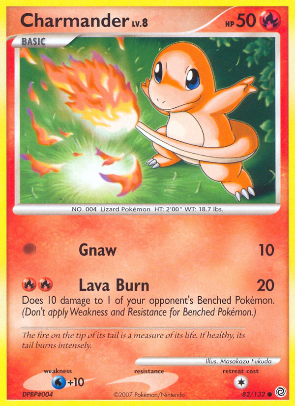 Charmander (82/132) [Diamond & Pearl: Secret Wonders] | Gear Gaming Fayetteville