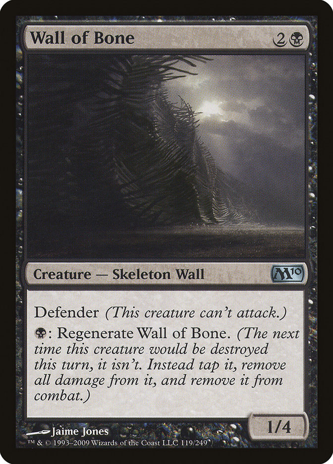 Wall of Bone [Magic 2010] | Gear Gaming Fayetteville