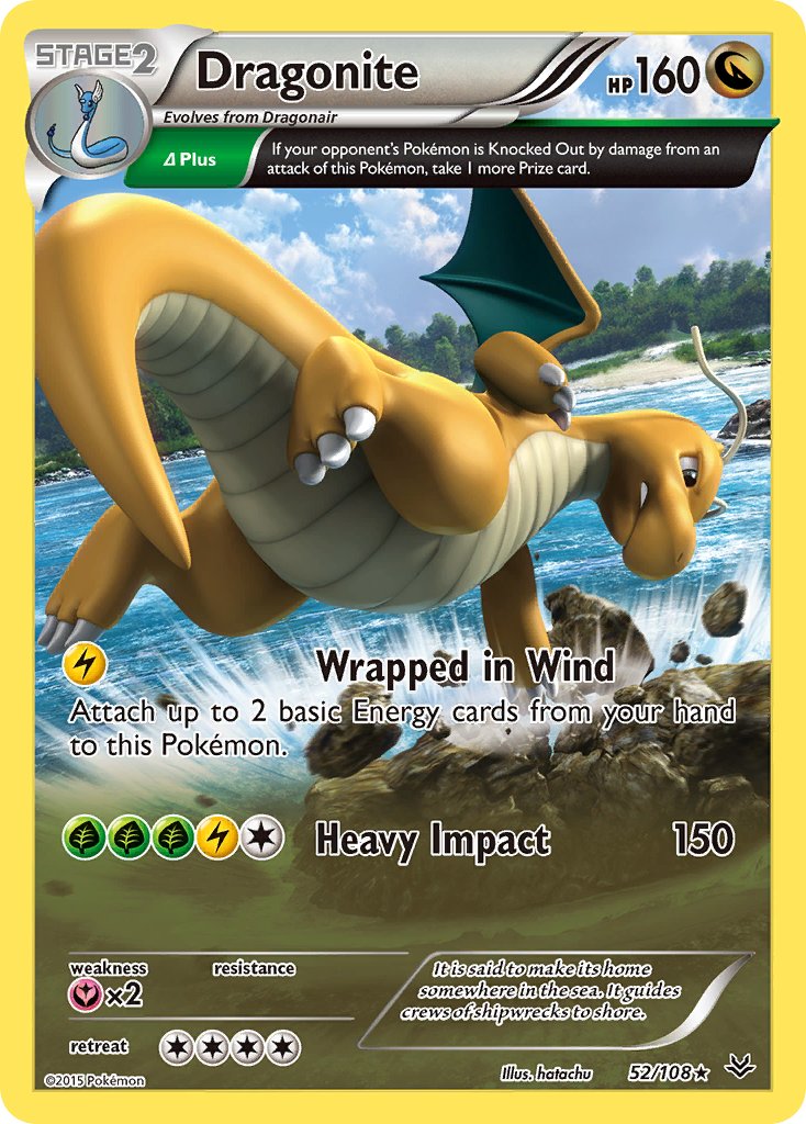 Dragonite (52/108) (Theme Deck Exclusive) [XY: Roaring Skies] | Gear Gaming Fayetteville