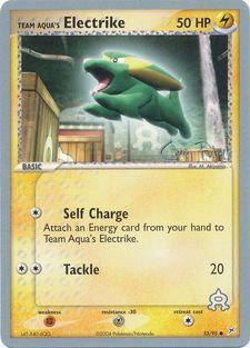 Team Aqua's Electrike (53/95) (Blaziken Tech - Chris Fulop) [World Championships 2004] | Gear Gaming Fayetteville