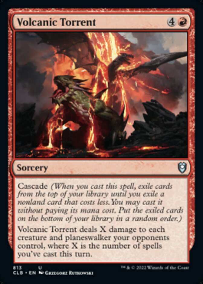 Volcanic Torrent [Commander Legends: Battle for Baldur's Gate] | Gear Gaming Fayetteville