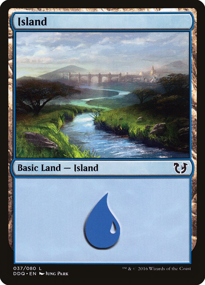 Island (37) [Duel Decks: Blessed vs. Cursed] | Gear Gaming Fayetteville