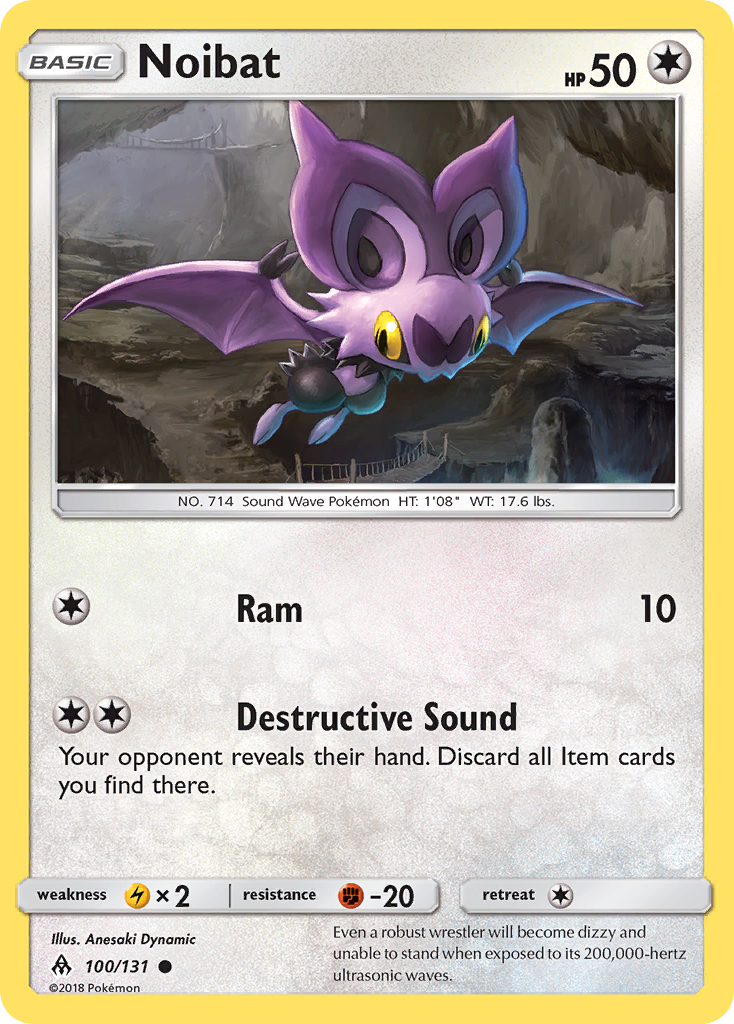 Noibat (100/131) [Sun & Moon: Forbidden Light] | Gear Gaming Fayetteville