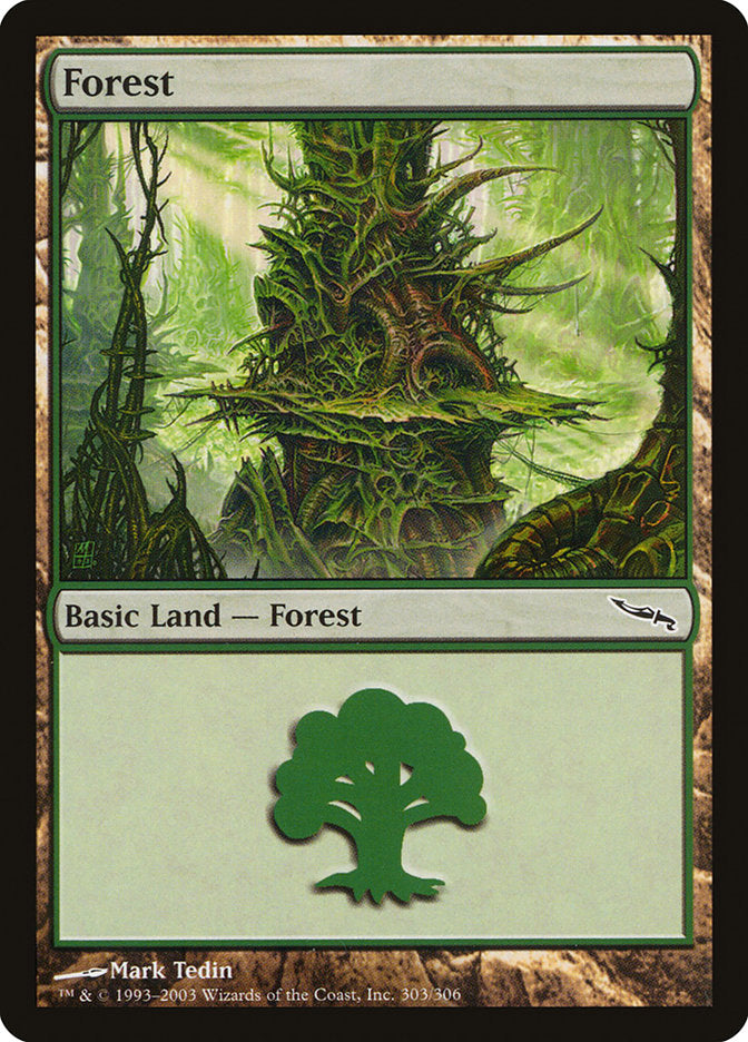 Forest (303) [Mirrodin] | Gear Gaming Fayetteville