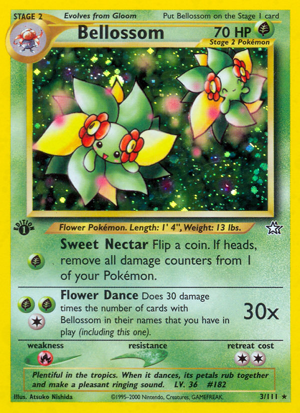 Bellossom (3/111) [Neo Genesis 1st Edition] | Gear Gaming Fayetteville