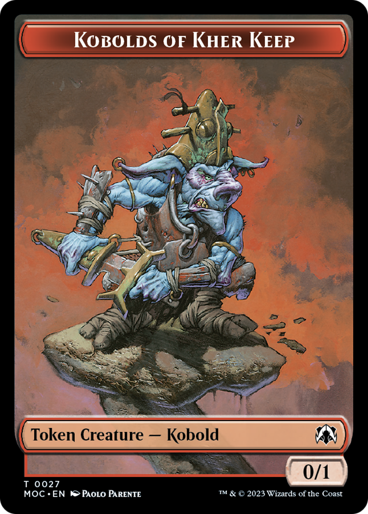 Bird // Kobolds of Kher Keep Double-Sided Token [March of the Machine Commander Tokens] | Gear Gaming Fayetteville