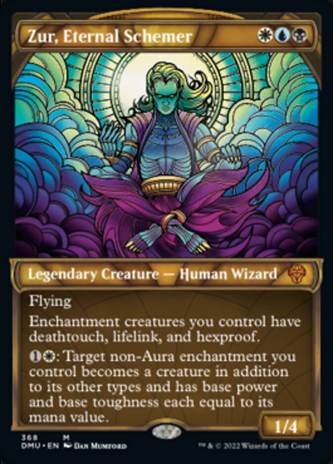 Zur, Eternal Schemer (Showcase Textured) [Dominaria United] | Gear Gaming Fayetteville