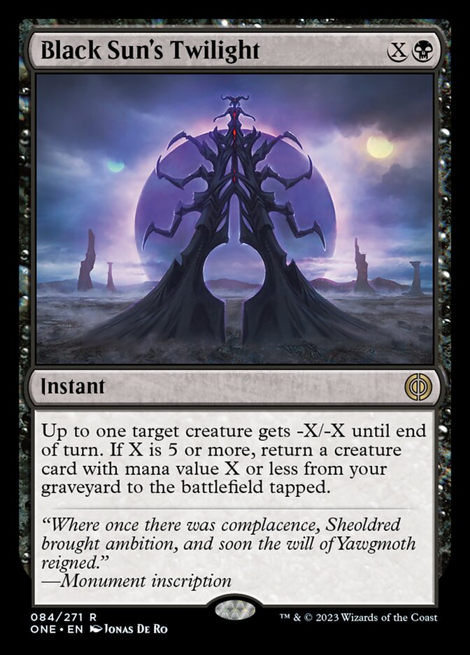 Black Sun's Twilight [Phyrexia: All Will Be One] | Gear Gaming Fayetteville