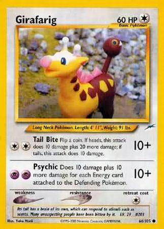 Girafarig (66/105) [Neo Destiny Unlimited] | Gear Gaming Fayetteville