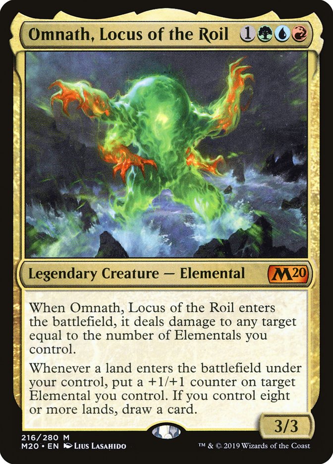 Omnath, Locus of the Roil [Core Set 2020] | Gear Gaming Fayetteville