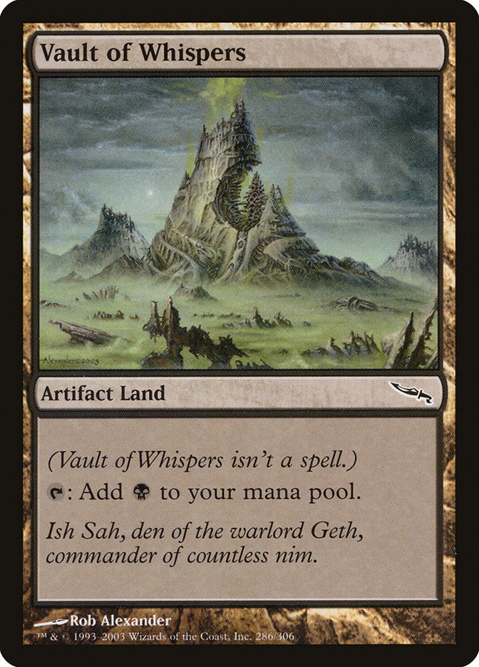 Vault of Whispers [Mirrodin] | Gear Gaming Fayetteville