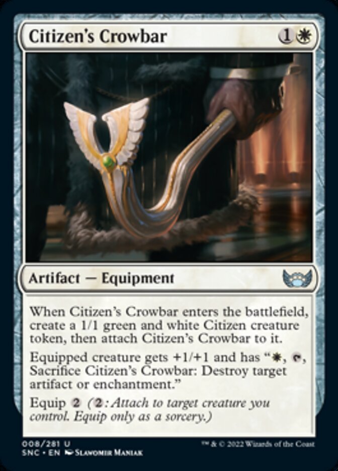 Citizen's Crowbar [Streets of New Capenna] | Gear Gaming Fayetteville