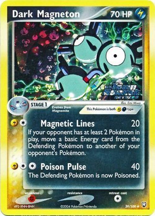 Dark Magneton (39/109) (Stamped) [EX: Team Rocket Returns] | Gear Gaming Fayetteville