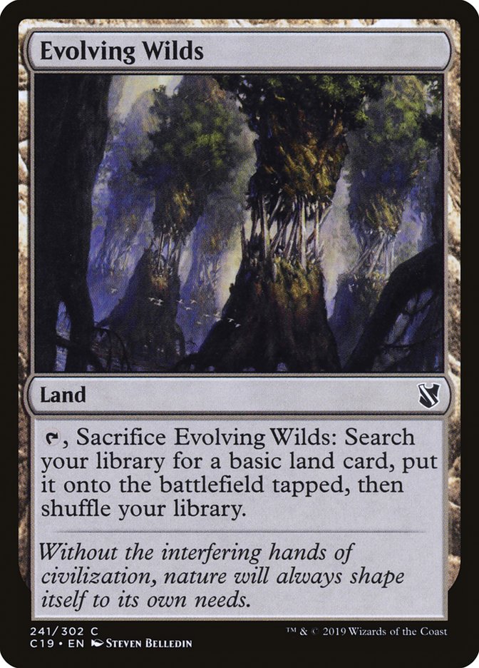 Evolving Wilds [Commander 2019] | Gear Gaming Fayetteville