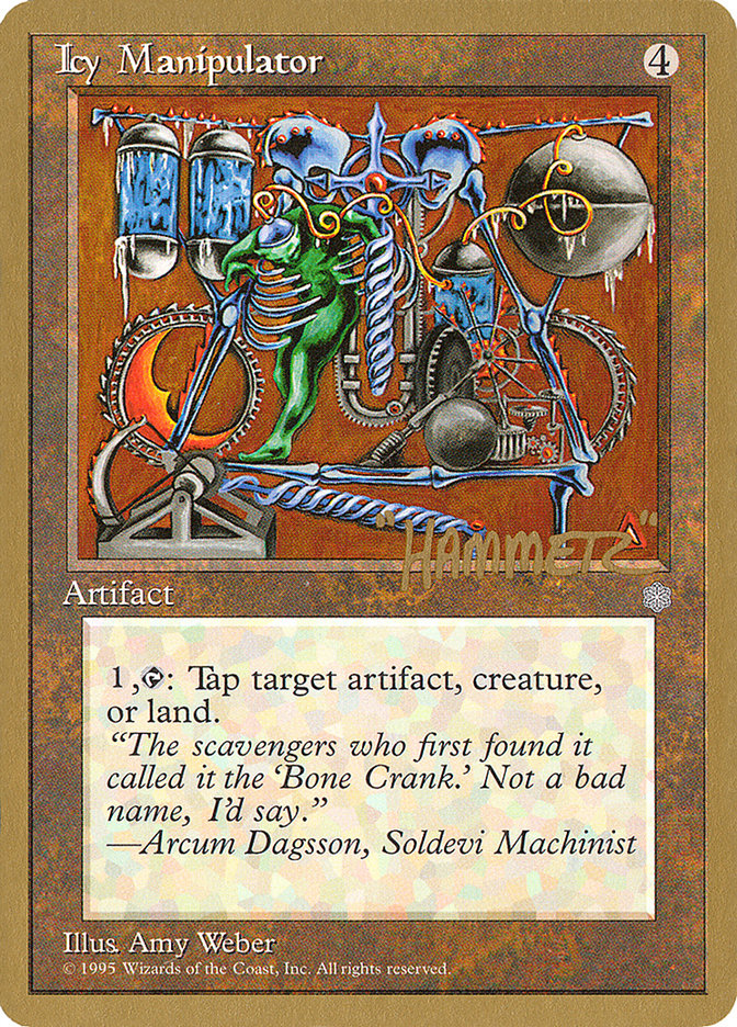 Icy Manipulator (Shawn "Hammer" Regnier) [Pro Tour Collector Set] | Gear Gaming Fayetteville