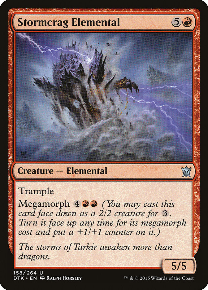 Stormcrag Elemental [Dragons of Tarkir] | Gear Gaming Fayetteville