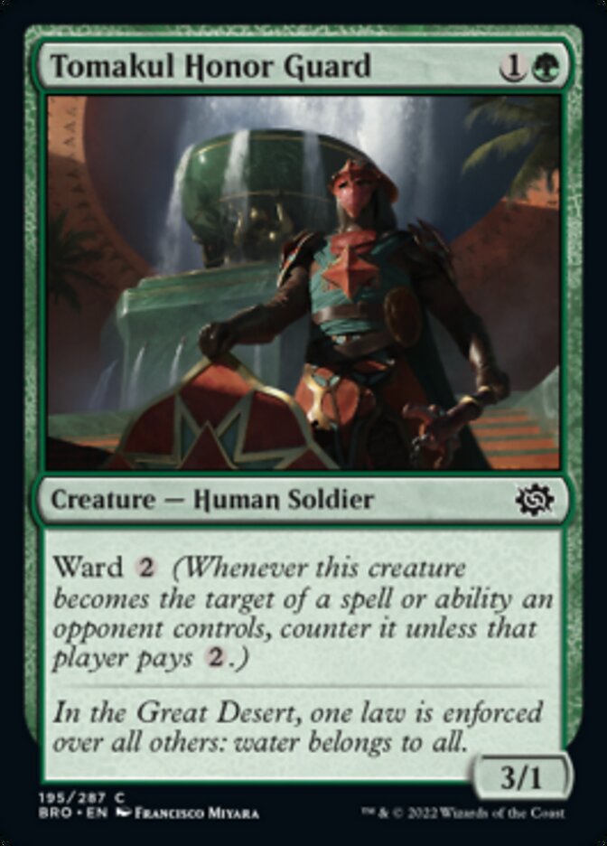 Tomakul Honor Guard [The Brothers' War] | Gear Gaming Fayetteville
