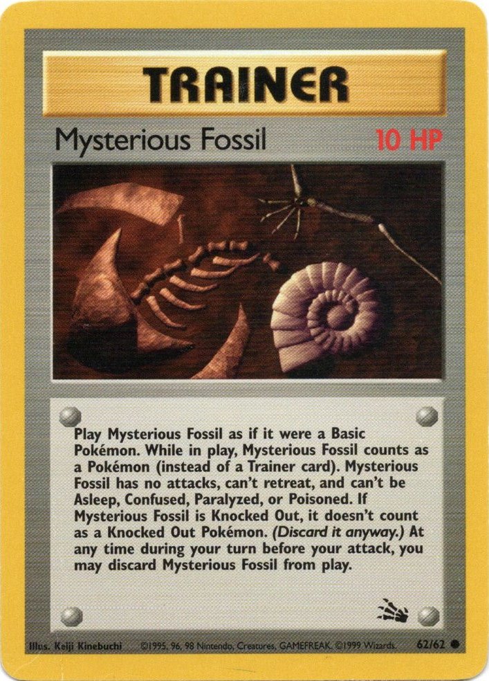 Mysterious Fossil (62/62) [Fossil Unlimited] | Gear Gaming Fayetteville