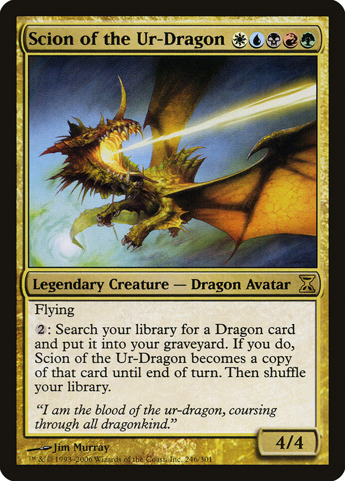 Scion of the Ur-Dragon [Time Spiral] | Gear Gaming Fayetteville