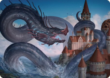 Tolarian Terror Art Card [Dominaria United Art Series] | Gear Gaming Fayetteville