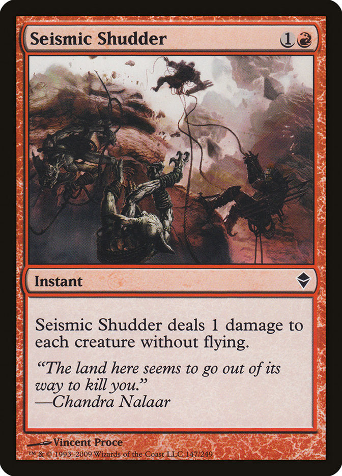 Seismic Shudder [Zendikar] | Gear Gaming Fayetteville