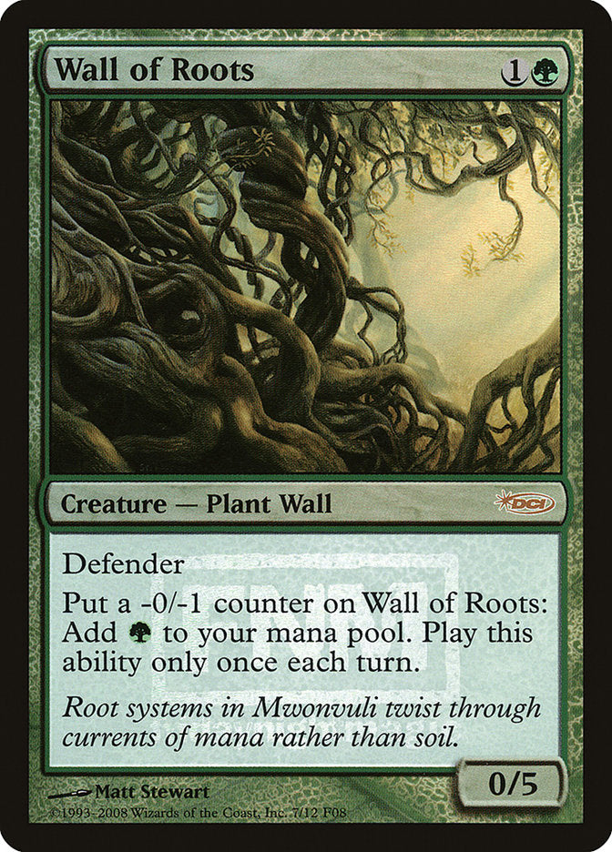 Wall of Roots [Friday Night Magic 2008] | Gear Gaming Fayetteville