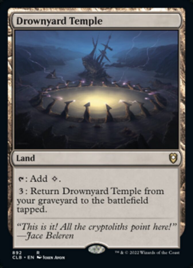 Drownyard Temple [Commander Legends: Battle for Baldur's Gate] | Gear Gaming Fayetteville