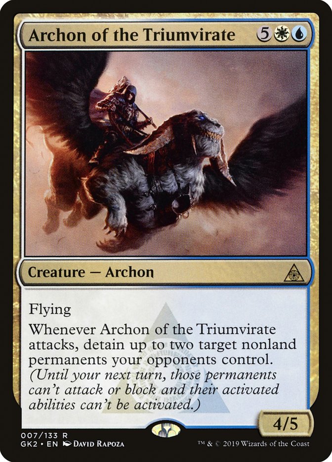 Archon of the Triumvirate [Ravnica Allegiance Guild Kit] | Gear Gaming Fayetteville