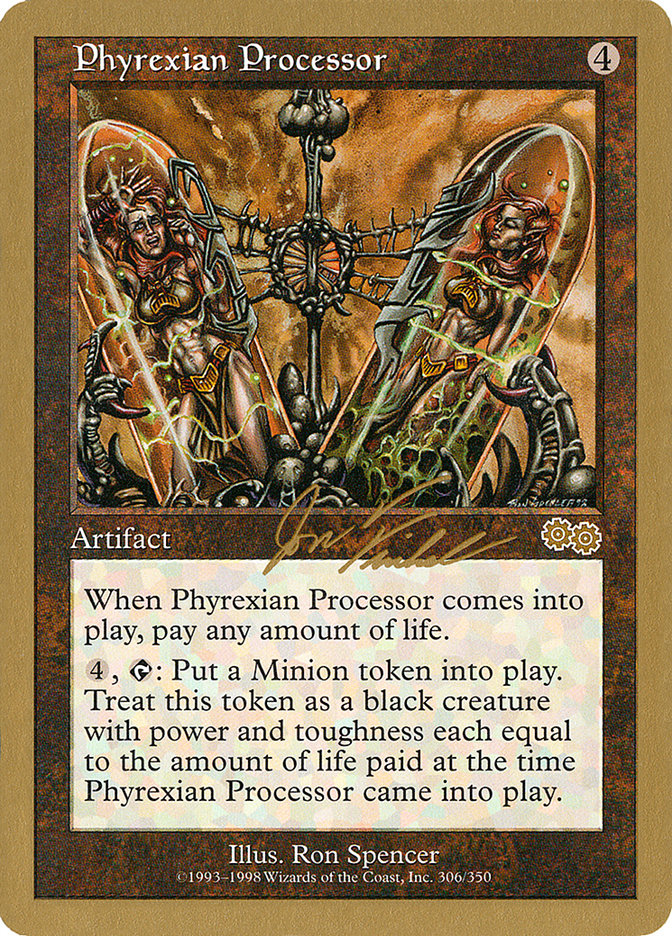 Phyrexian Processor (Jon Finkel) [World Championship Decks 2000] | Gear Gaming Fayetteville