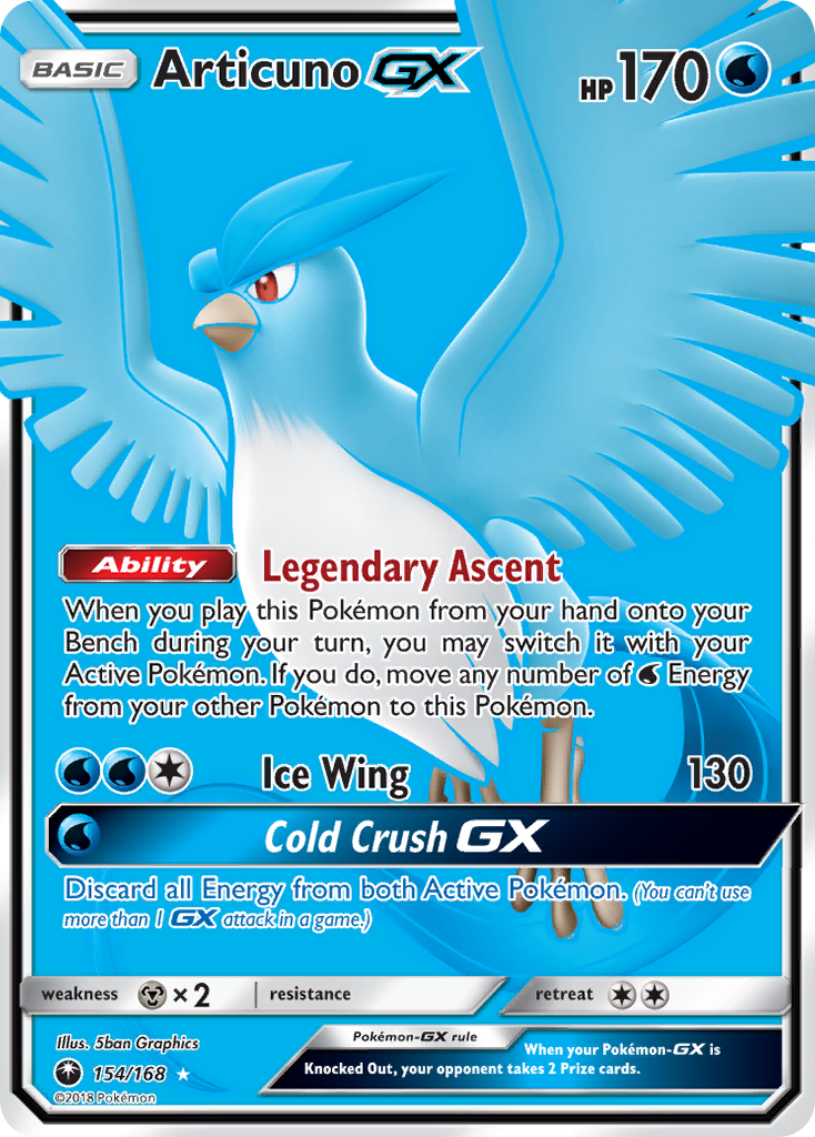 Articuno GX (154/168) [Sun & Moon: Celestial Storm] | Gear Gaming Fayetteville