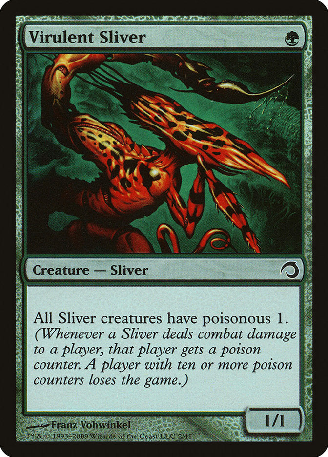 Virulent Sliver [Premium Deck Series: Slivers] | Gear Gaming Fayetteville