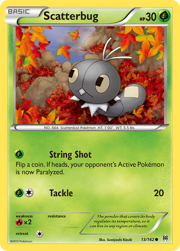 Scatterbug (13/162) [XY: BREAKthrough] | Gear Gaming Fayetteville