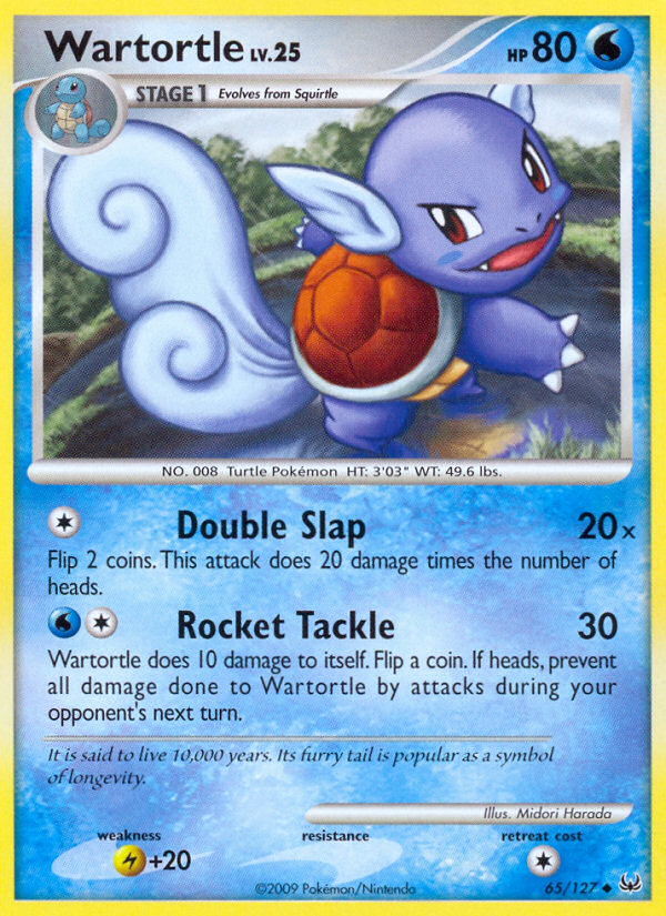 Wartortle (65/127) [Platinum: Base Set] | Gear Gaming Fayetteville