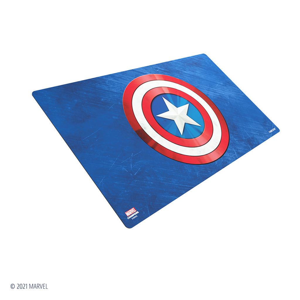 Marvel Champions Game Mat - Captain America | Gear Gaming Fayetteville