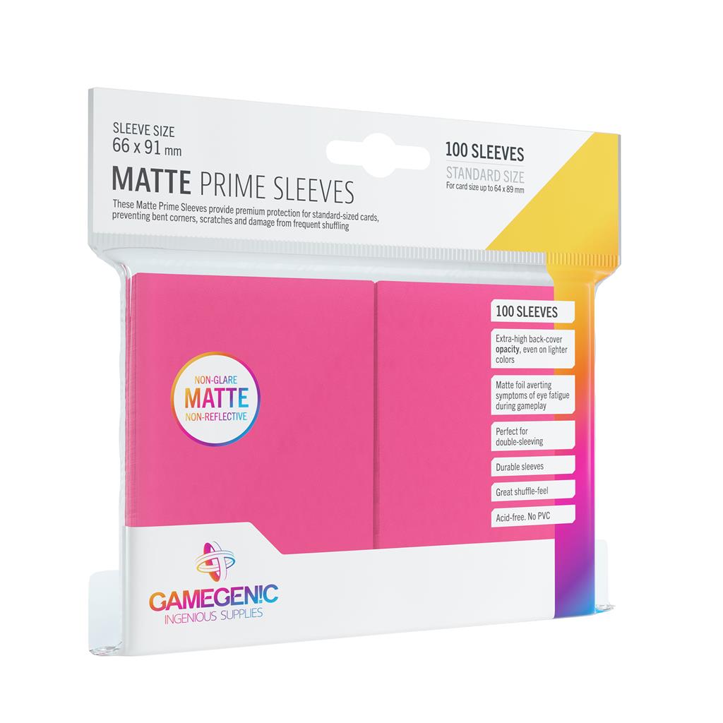 MATTE Prime Sleeves: Pink | Gear Gaming Fayetteville