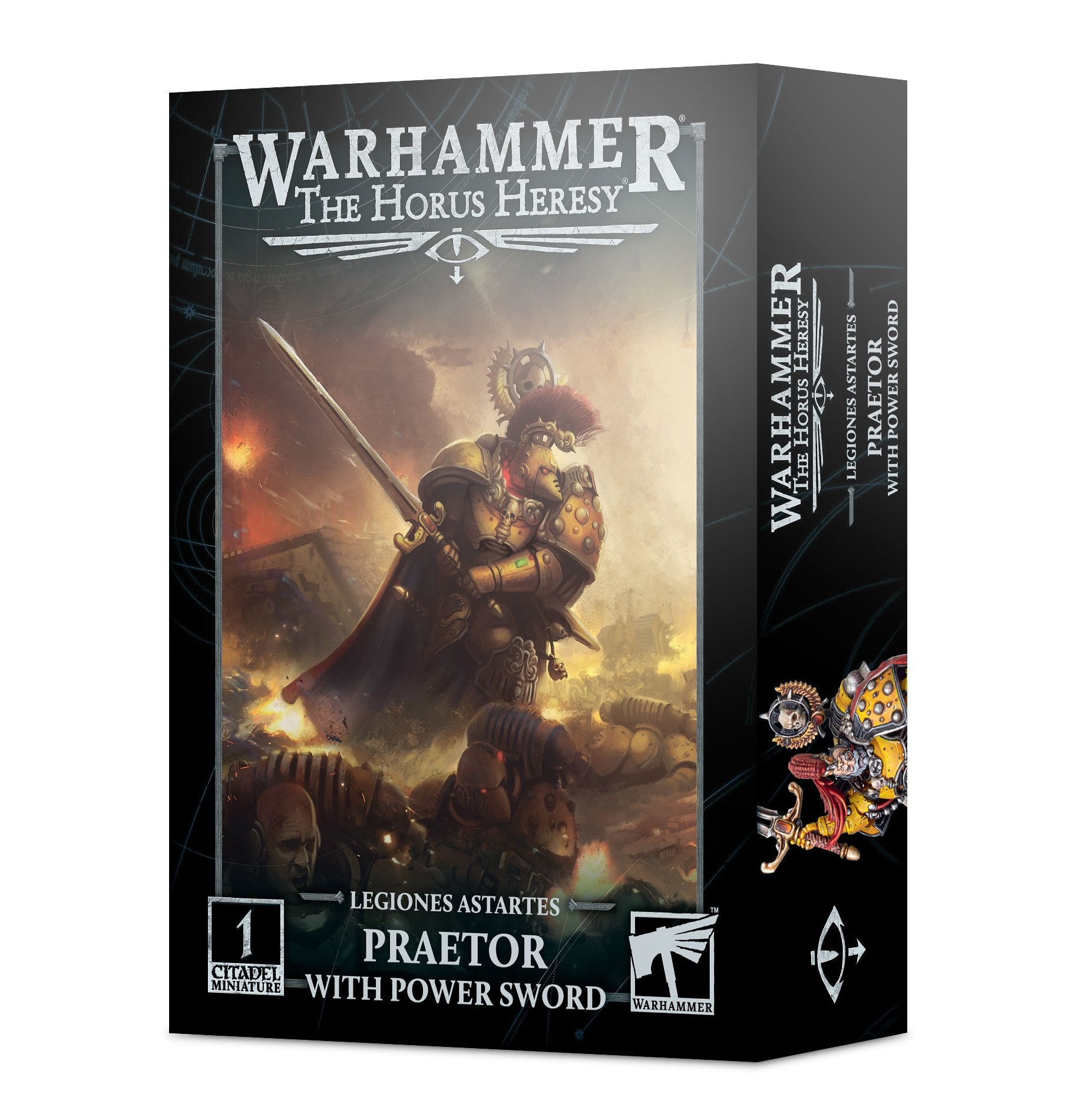 Warhammer, The Horus Heresy - Legiones Astartes - Praetor with Power Sword | Gear Gaming Fayetteville