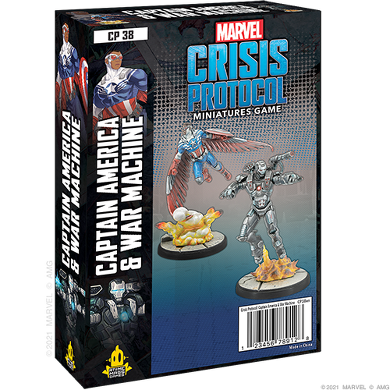 Marvel: Crisis Protocol - Captain America and War Machine Character Pack | Gear Gaming Fayetteville