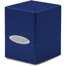 Ultra Pro Deck Box Satin Cube Pacific Blue | Gear Gaming Fayetteville