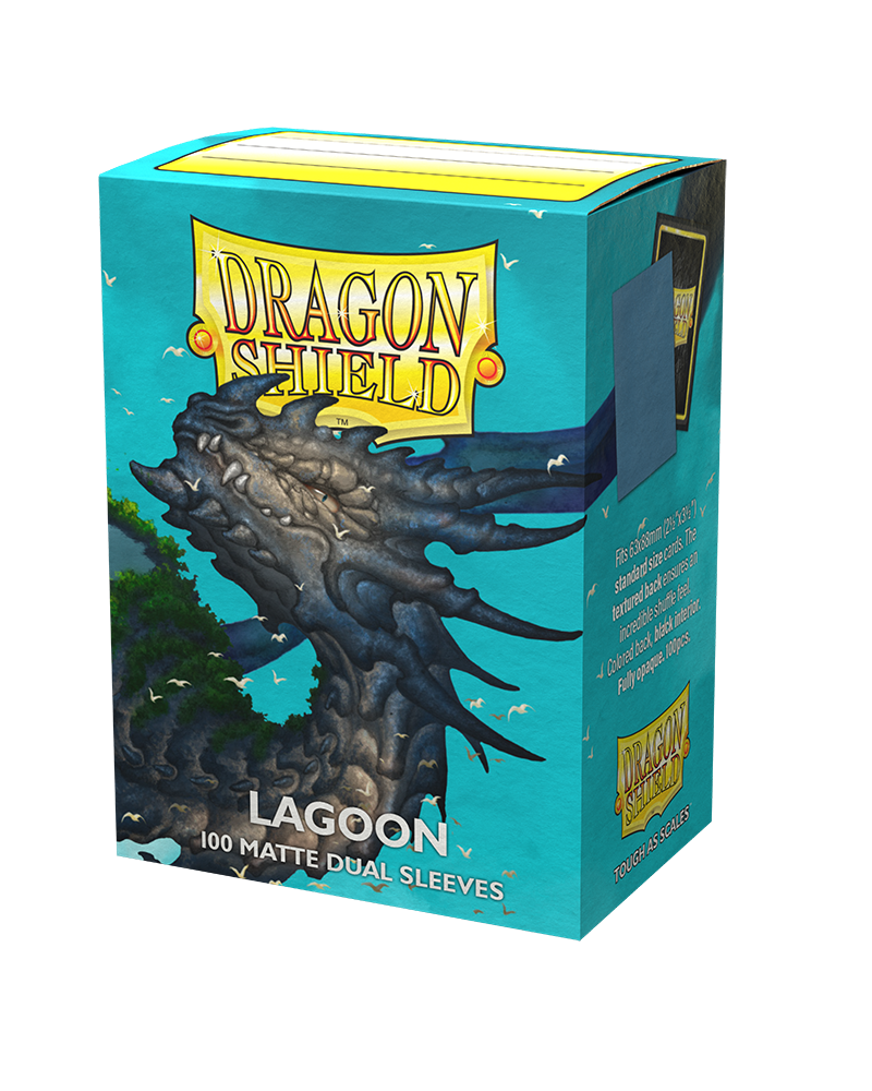 Standard Dragon Shield Dual Matte Sleeves – Lagoon (100ct) | Gear Gaming Fayetteville